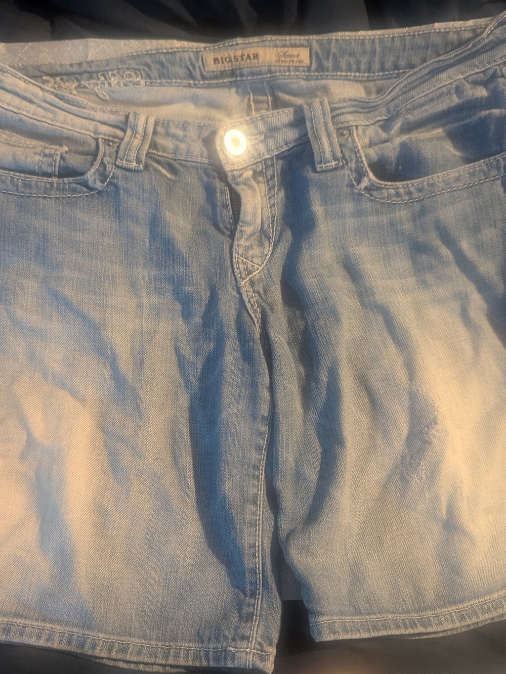 Womens Denim Shorts Big Star Size 30